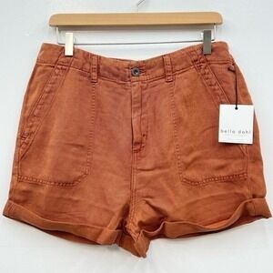 Bella Dahl Sedona Utility Short in Warm Henna size 28